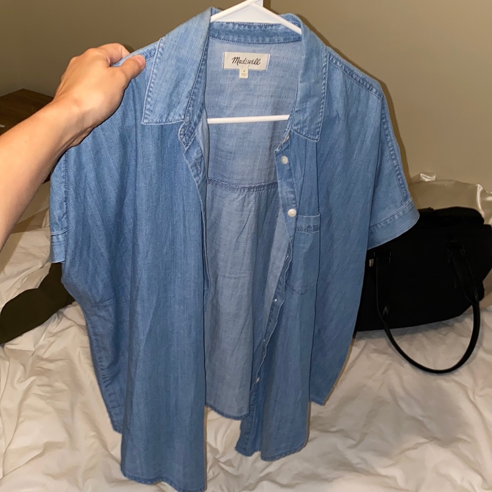 Madewell Button Up Top